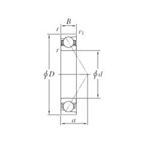 المحامل AC7251B KOYO #1 image