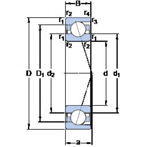 المحامل 71804 ACD/HCP4 SKF #1 image