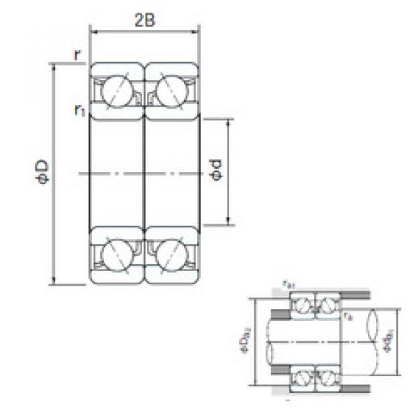 المحامل 7002CDB NACHI #1 image