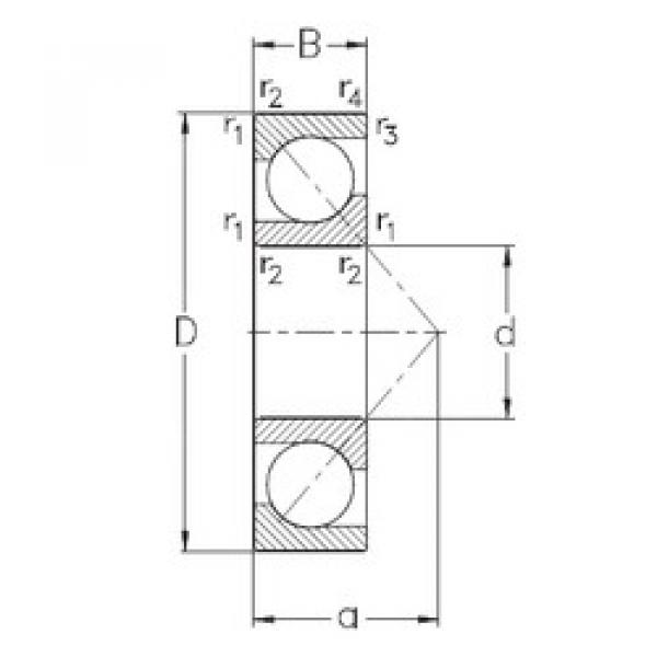 المحامل 7309-BE-MP NKE #1 image