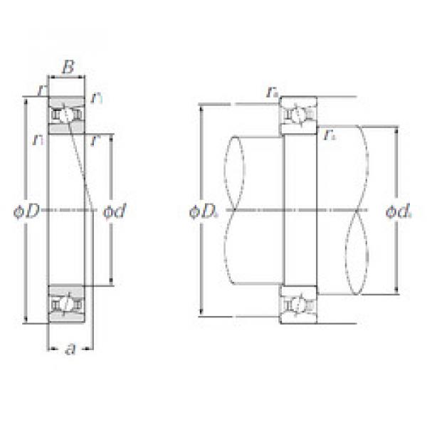 المحامل HSB018C NTN #1 image