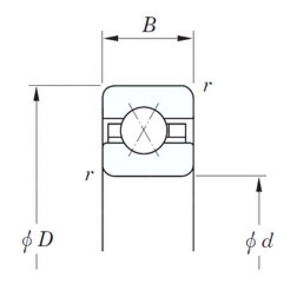 المحامل KCX250 KOYO #1 image