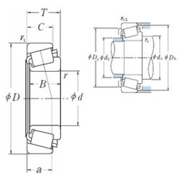 المحامل 342/332 NSK #1 image