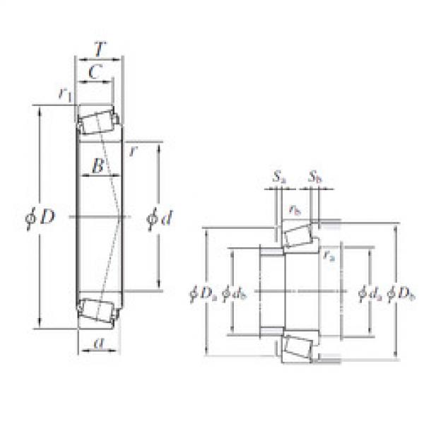 المحامل HH234048/HH234018 KOYO #1 image