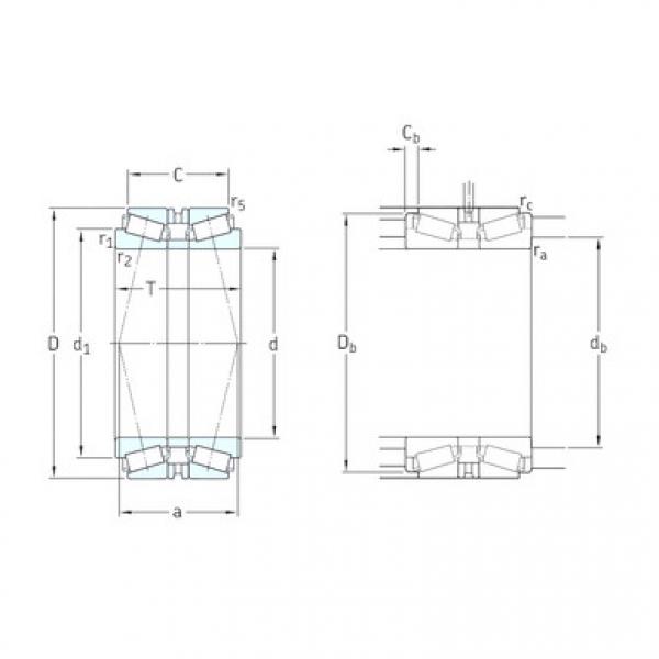 المحامل 32036T150X/DB SKF #1 image