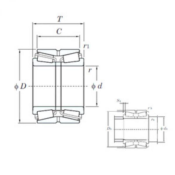 المحامل 46T30310JR/51,5 KOYO #1 image