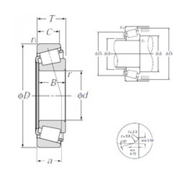 المحامل 4T-15123/15245 NTN #1 image