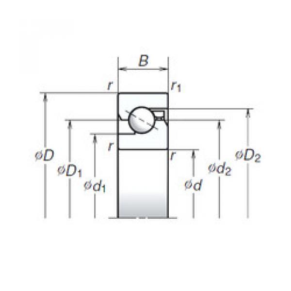 المحامل 20TAC47B NSK #1 image