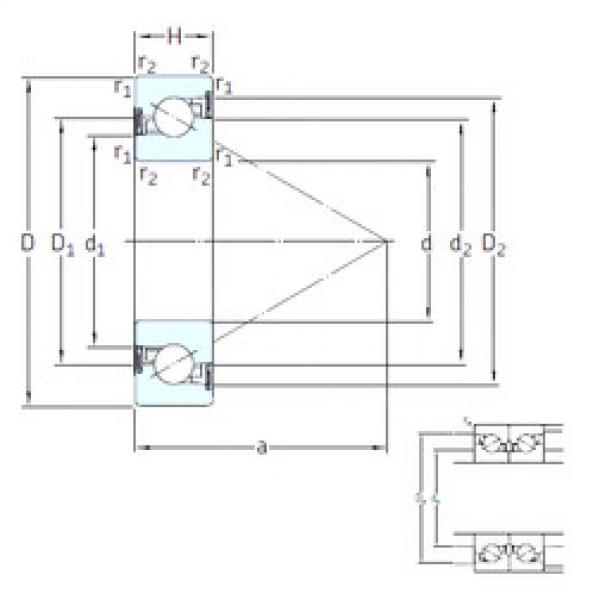 المحامل BS 260 /S 7P62U SNFA #1 image