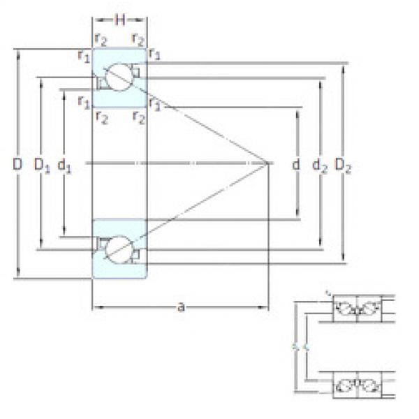 المحامل BS 325 7P62U SNFA #1 image