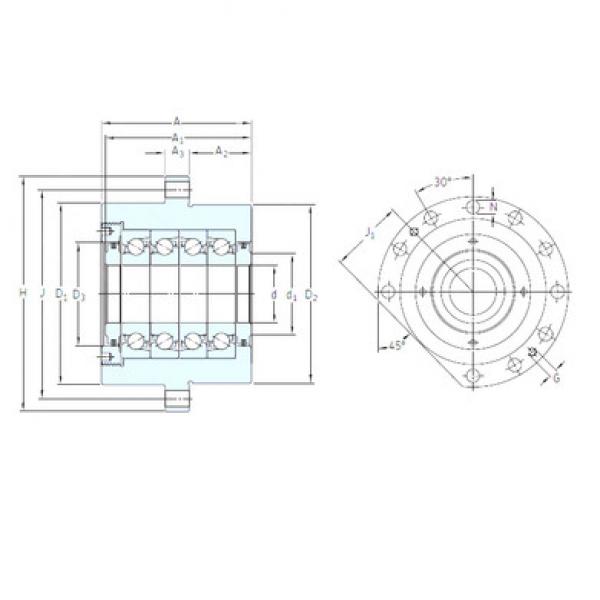 المحامل BSQU 240 TFT SNFA #1 image