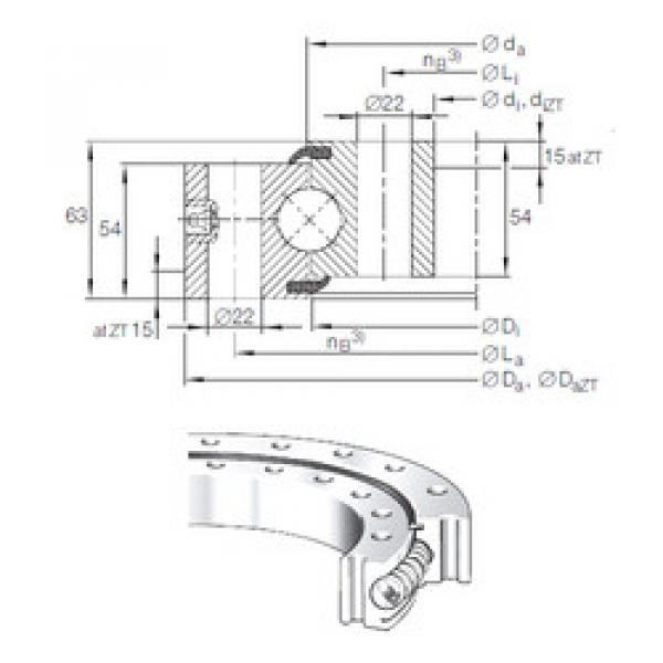 المحامل VSU 25 0855 INA #1 image