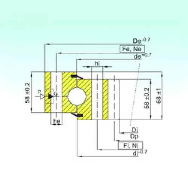 المحامل ZB1.25.1204.400-1SPPN ISB #1 image