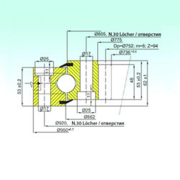 المحامل ZB1.25.0860.200-1SPPN ISB #1 image