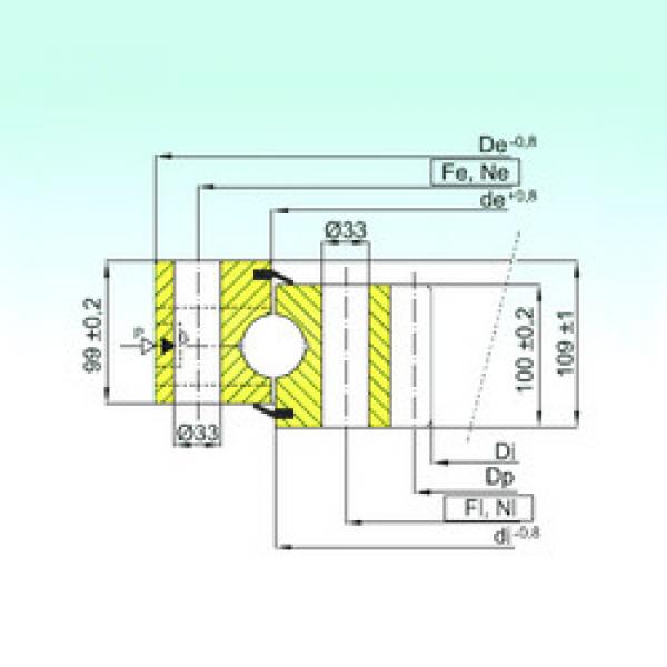 المحامل ZB1.50.1800.400-1SPPN ISB #1 image