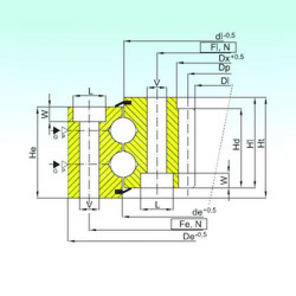 المحامل ZB2.30.1351.400-1SPPN ISB #1 image