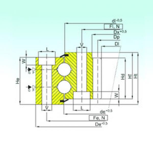 المحامل ZB2.30.1613.200-1SPPN ISB #1 image