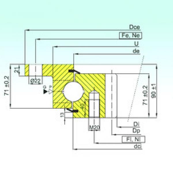 المحامل ZBL.30.1255.201-2SPTN ISB #1 image