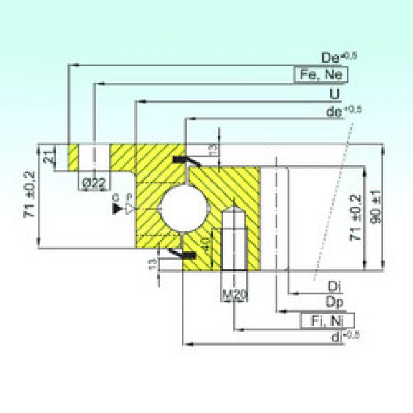 المحامل ZBL.30.0955.200-1SPTN ISB #1 image