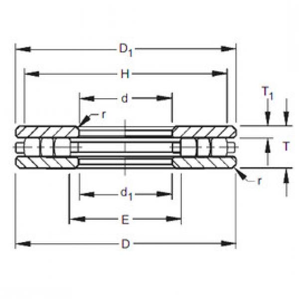 المحامل 120TP152 Timken #1 image