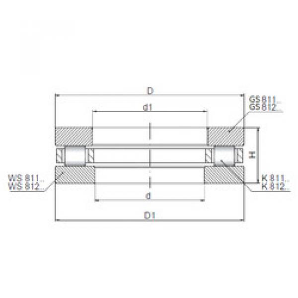 المحامل 81236 ISO #1 image