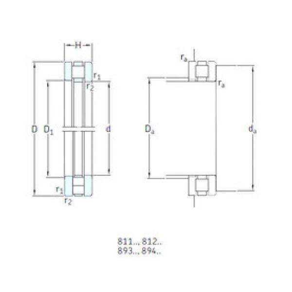 المحامل 81213TN SKF #1 image