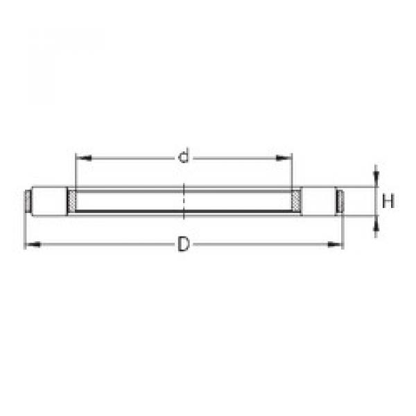 المحامل K 81109-TVPB NKE #1 image