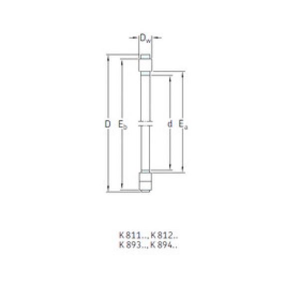 المحامل K81109TN SKF #1 image