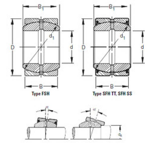 المحامل 40FSH68 Timken #1 image