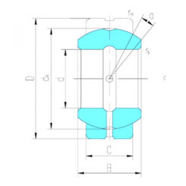 المحامل GEZ76ES-2RS LS #1 image