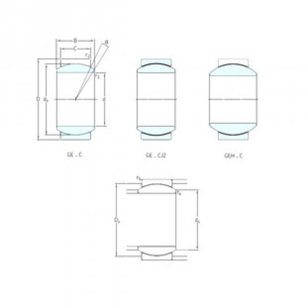 المحامل GE110TXA-2LS SKF #1 image