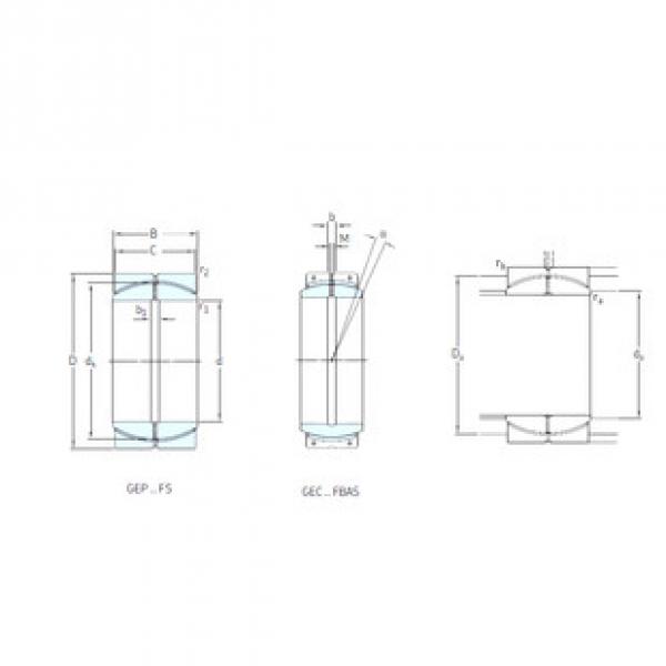 المحامل GEC320FBAS SKF #1 image