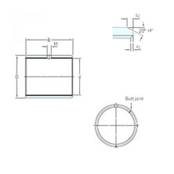 المحامل PCM 040510 E/VB055 SKF #1 image