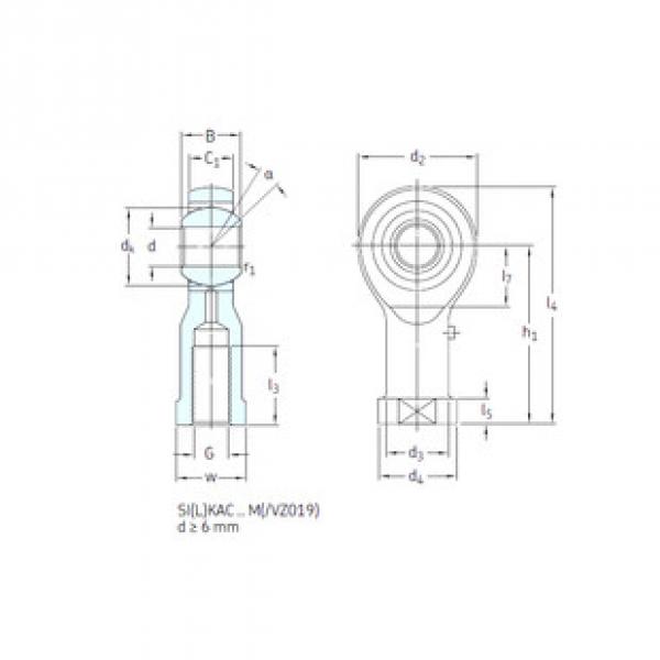 المحامل SILKAC18M SKF #1 image