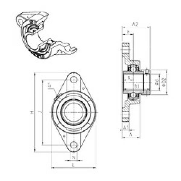 المحامل EXFLE209 SNR #1 image