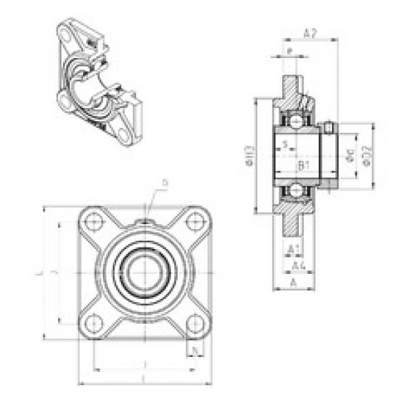 المحامل EXFS310 SNR #1 image