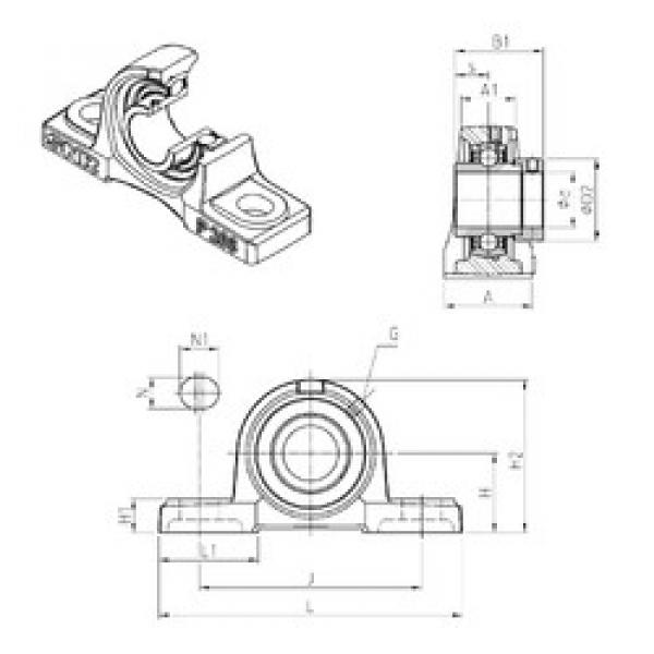 المحامل EXP208 SNR #1 image