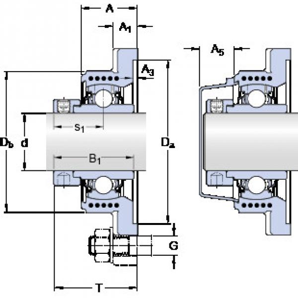 المحامل FYK 30 WR/VL065 SKF #1 image