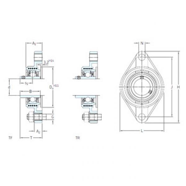 المحامل FYTBK 30 TF SKF #1 image