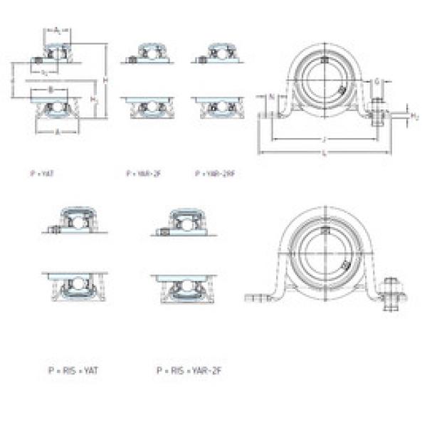 المحامل P 72 R-30 WF SKF #1 image