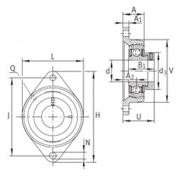 المحامل PCJT35-N INA #1 image