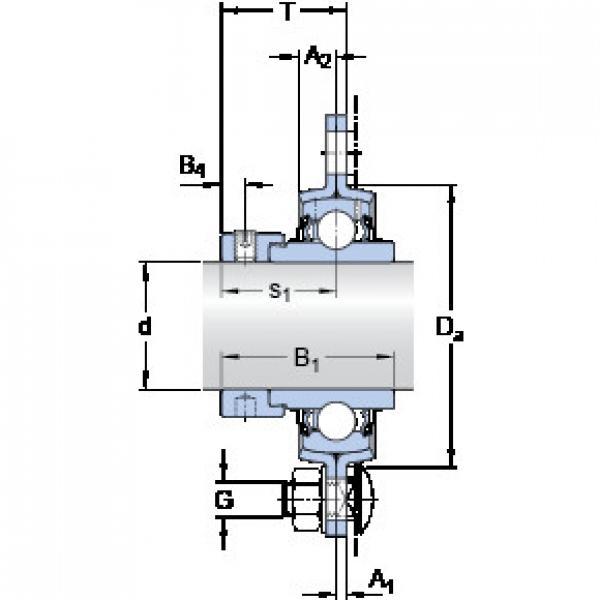 المحامل PFD 20 WF SKF #1 image