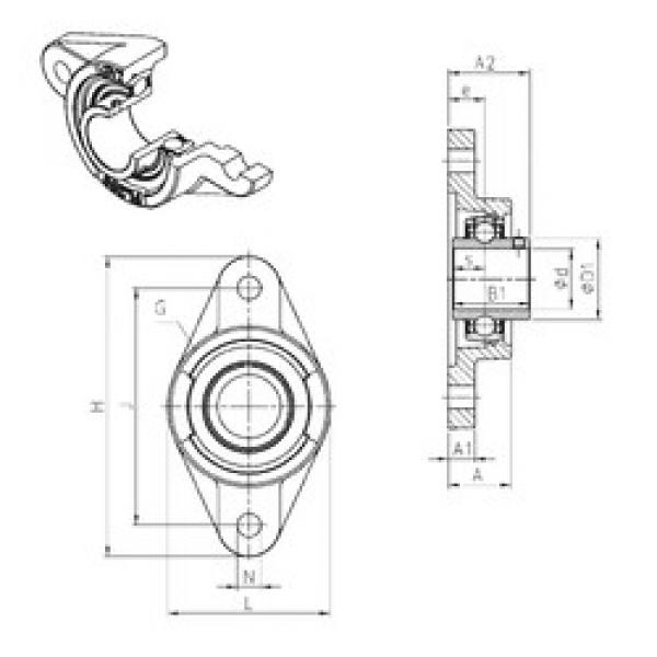 المحامل UCFL314 SNR #1 image