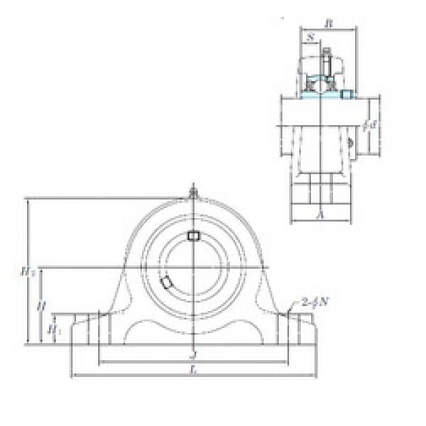 المحامل UCIP318 KOYO #1 image