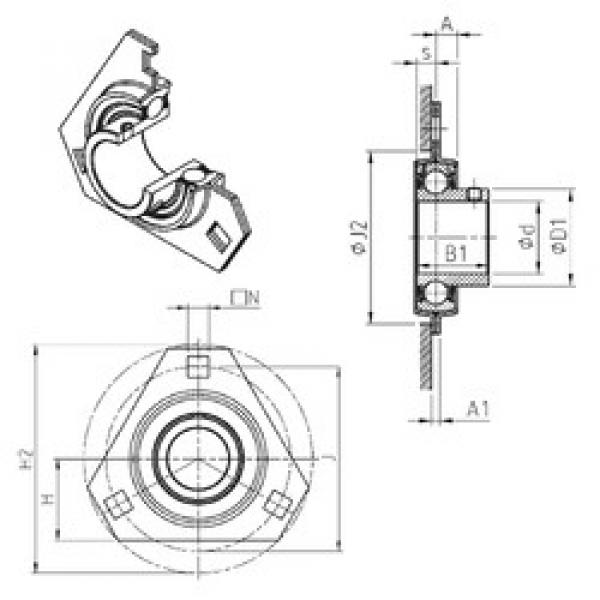 المحامل USPFT207 SNR #1 image