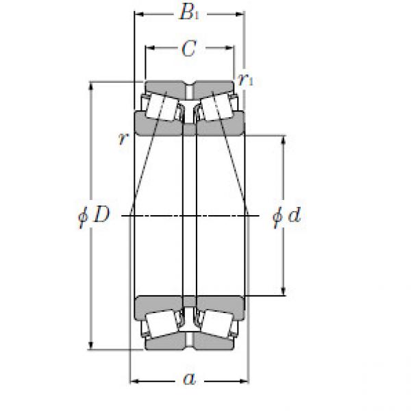 Bearing T-M252349D/M252310+A #2 image